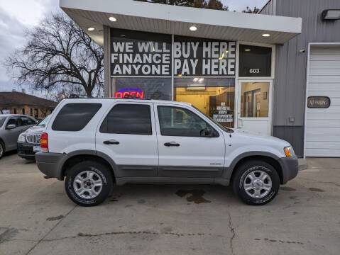 2002 Ford Escape for sale at STERLING MOTORS in Watertown SD
