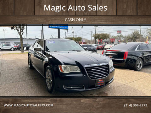 2012 Chrysler 300 for sale at Magic Auto Sales in Dallas TX