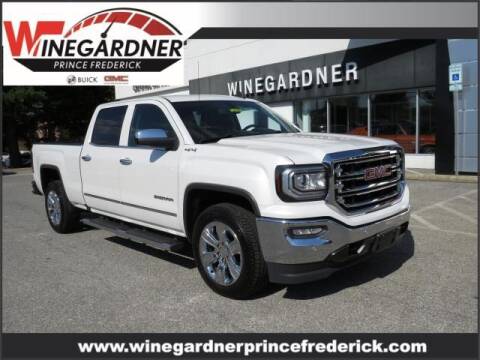 2018 GMC Sierra 1500 for sale at Winegardner Auto Sales in Prince Frederick MD