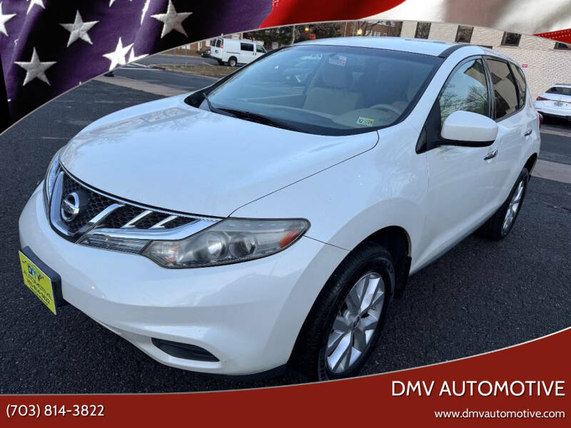 2013 Nissan Murano for sale at dmv automotive in Falls Church VA