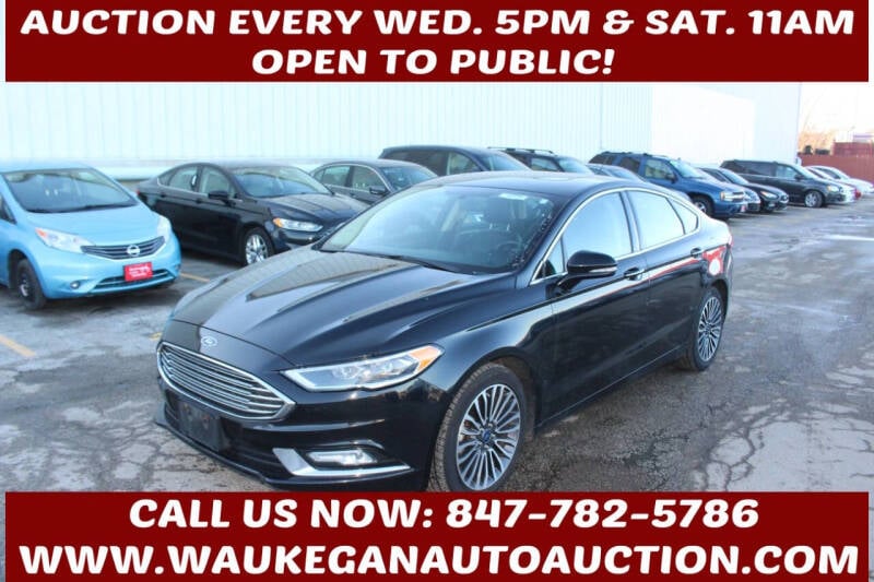 2017 Ford Fusion for sale at Waukegan Auto Auction in Waukegan IL