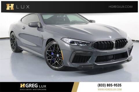 2020 BMW M8 for sale at HGREG LUX EXCLUSIVE MOTORCARS in Pompano Beach FL