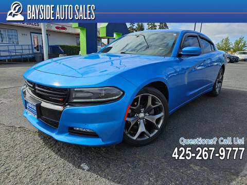 2015 Dodge Charger for sale at BAYSIDE AUTO SALES in Everett WA