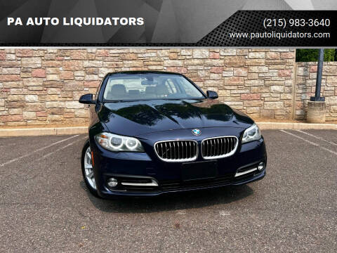 2015 BMW 5 Series for sale at PA AUTO LIQUIDATORS in Huntingdon Valley PA