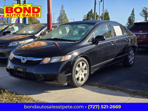 2009 Honda Civic for sale at Bond Auto Sales of St Petersburg in Saint Petersburg FL