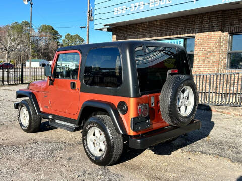 2001 Jeep Wrangler for sale at Storehouse Group in Wilson NC