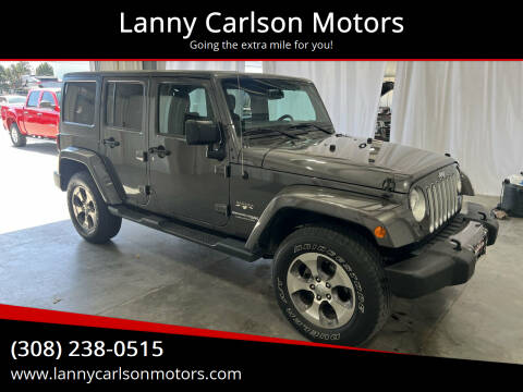 2018 Jeep Wrangler JK Unlimited for sale at Lanny Carlson Motors in Kearney NE