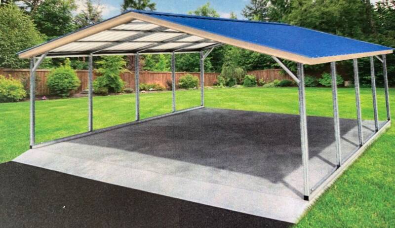 2022 Eagle standard carport for sale at M&L Auto, LLC in Clyde NC