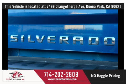 2017 Chevrolet Silverado 1500