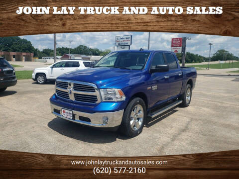 2017 RAM Ram Pickup 1500 for sale at John Lay Truck and Auto Sales in Independence KS