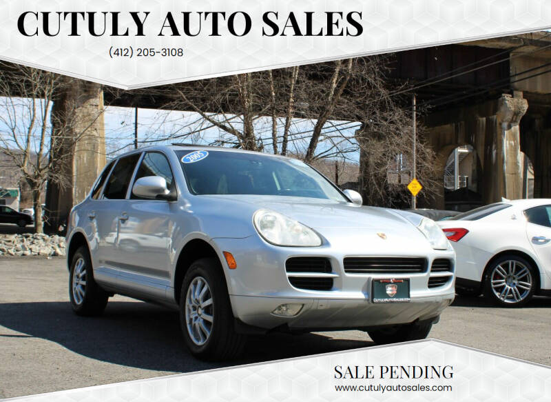 2005 Porsche Cayenne for sale at Cutuly Auto Sales in Pittsburgh PA