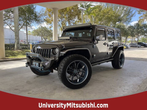 2017 Jeep Wrangler Unlimited for sale at University Mitsubishi in Davie FL