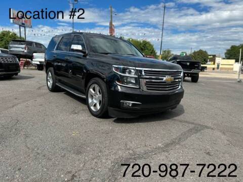2015 Chevrolet Tahoe for sale at Lion's Auto INC in Denver CO