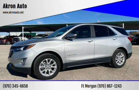 2021 Chevrolet Equinox for sale at Akron Auto in Akron CO