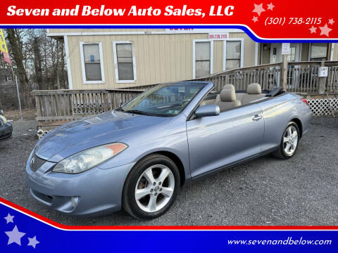 2004 Toyota Camry Solara for sale at Seven and Below Auto Sales, LLC in Rockville MD