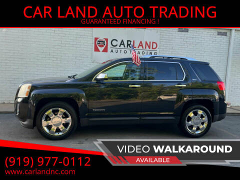 2011 GMC Terrain for sale at CAR LAND  AUTO TRADING in Raleigh NC