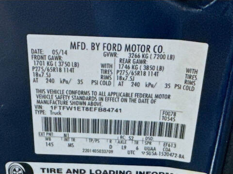 2014 Ford F-150