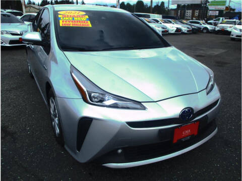 2021 Toyota Prius for sale at GMA Of Everett in Everett WA