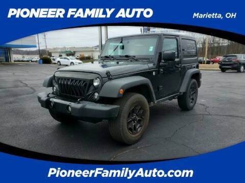 2017 Jeep Wrangler for sale at Pioneer Family Preowned Autos of WILLIAMSTOWN in Williamstown WV