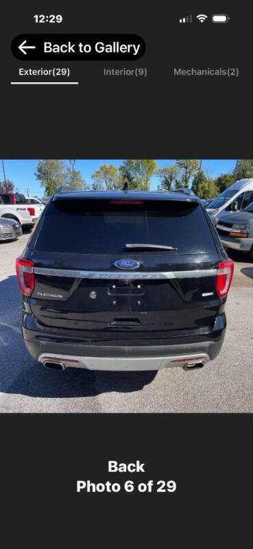 2016 Ford Explorer Platinum