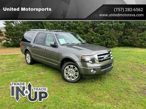 2014 Ford Expedition EL for sale at United Motorsports in Virginia Beach VA