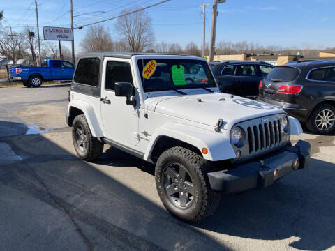 2015 Jeep Wrangler for sale at JERRY SIMON AUTO SALES in Cambridge NY