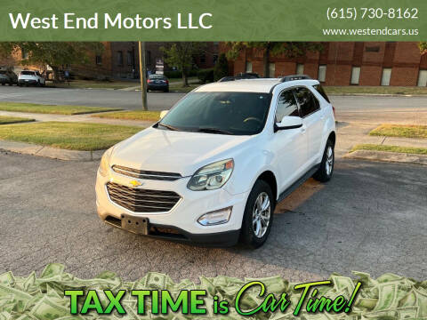 2016 Chevrolet Equinox for sale at West End Motors LLC in Nashville TN