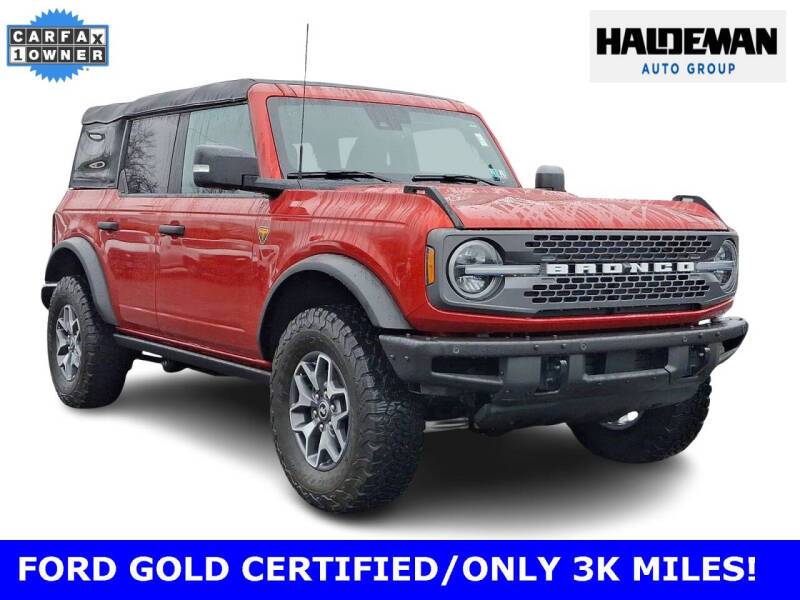 2023 Ford Bronco for sale at Haldeman Auto 33 in Hamilton Township NJ