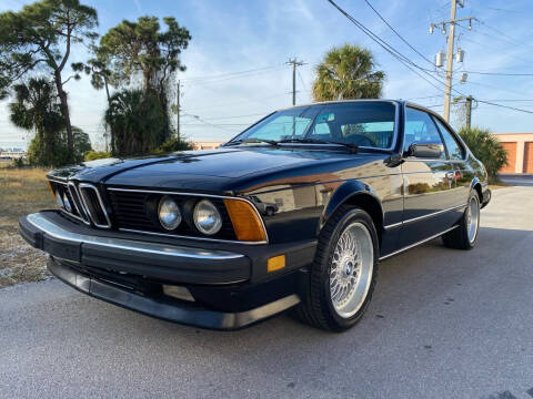 1985 BMW 6 Series for sale at American Classics Autotrader LLC in Pompano Beach FL