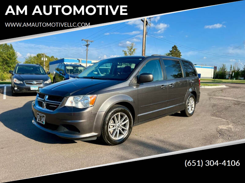 2016 Dodge Grand Caravan for sale at AM AUTOMOTIVE in Forest Lake MN