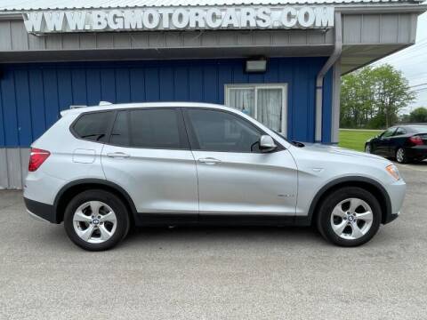 2012 BMW X3 for sale at BG MOTOR CARS in Naperville IL