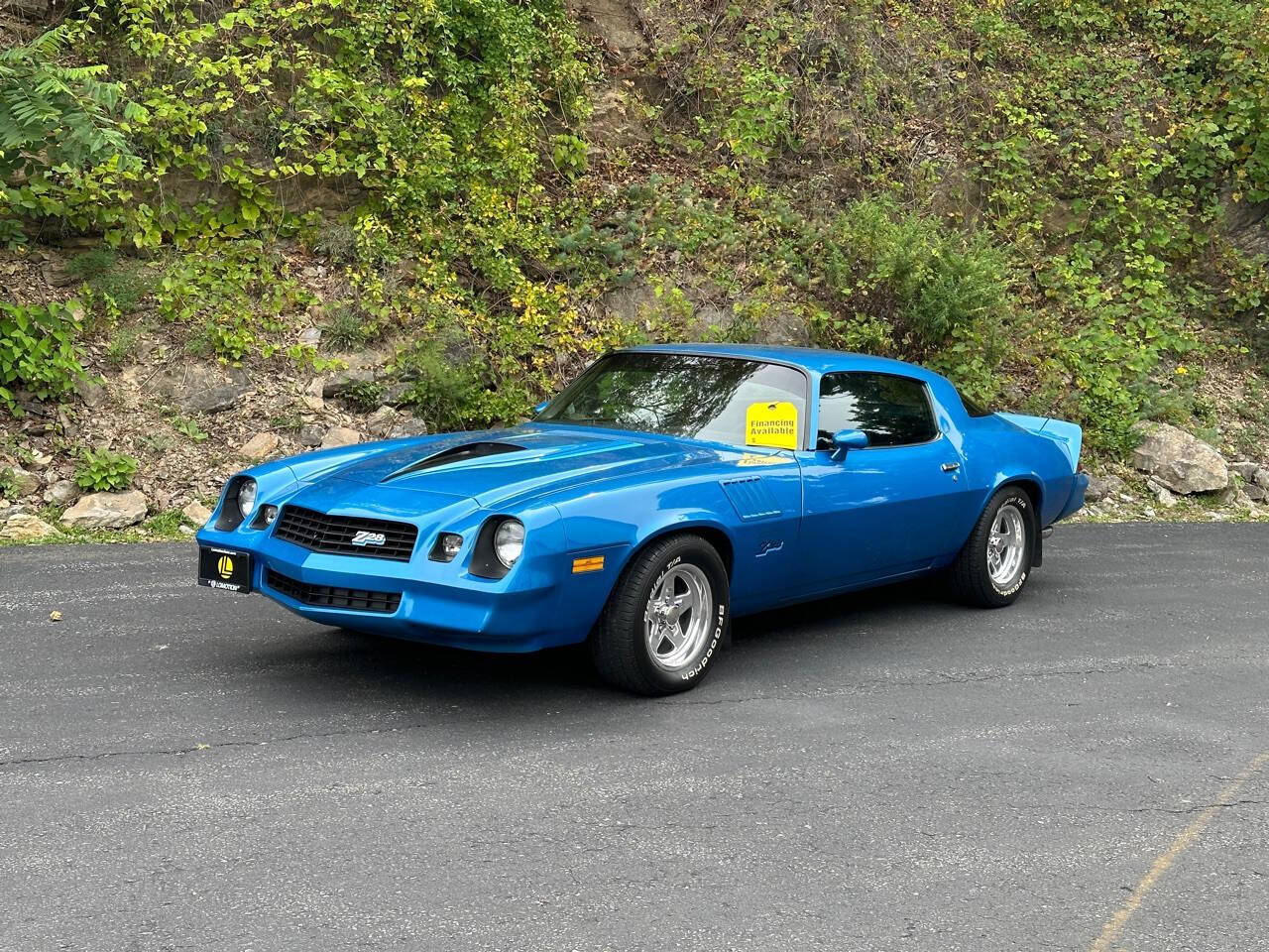 Blue 1978 Chevrolet Camaro 1