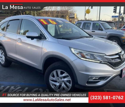 2016 Honda CR-V for sale at La Mesa Auto Sales in Huntington Park CA