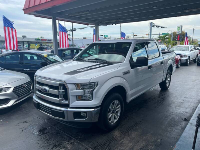 2016 Ford F-150 for sale at American Auto Sales in Hialeah FL