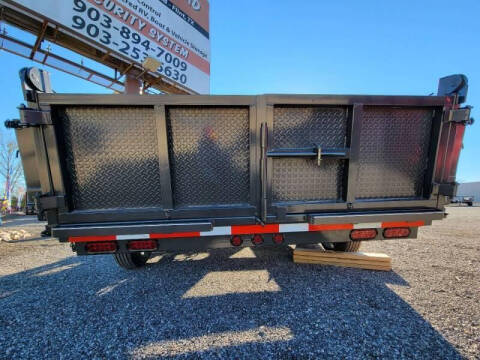 2022 J&C Trailers 83X16X2 DUMP TRAILER (RENTAL)