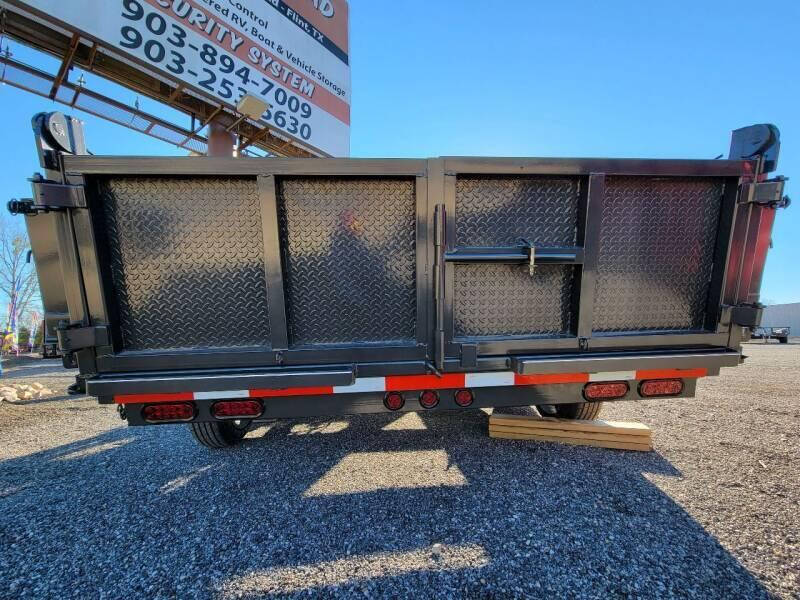 2022 J&C Trailers 83X16X2 DUMP TRAILER (RENTAL)