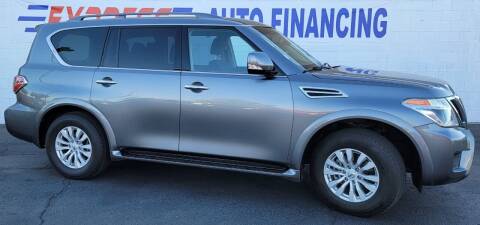 2017 Nissan Armada for sale at Express Auto Financing LLC in Glendale AZ