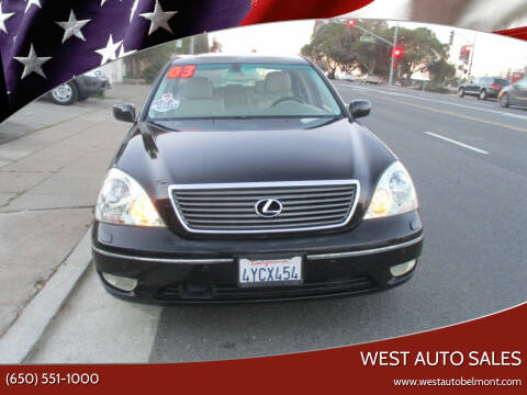 2002 Lexus LS 430 for sale at West Auto Sales in Belmont CA