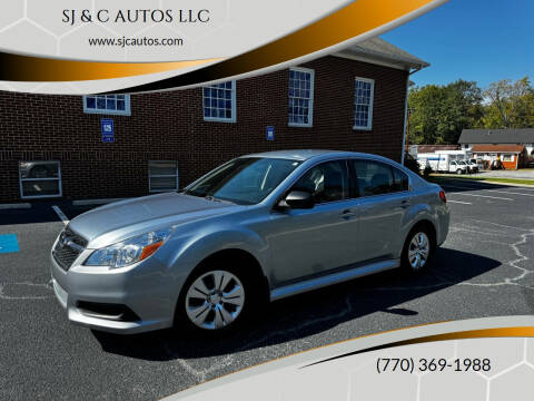 2013 Subaru Legacy for sale at SJ & C AUTOS LLC in Norcross GA