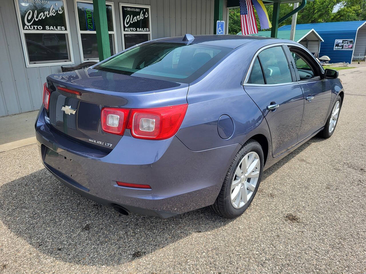 2013 Chevrolet Malibu for sale at Clarks Auto Sales Inc in Lakeview, MI