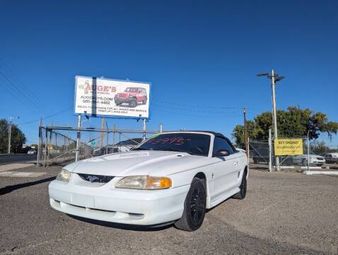 1997 Ford Mustang for sale at AUGE'S SALES AND SERVICE in Belen NM