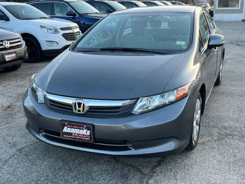 2012 Honda Civic for sale at Anamaks Motors LLC in Hudson NH