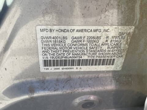 2018 Acura ILX w/Special Edition