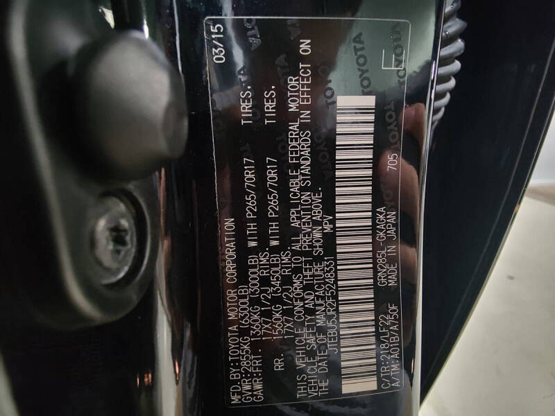 2015 Toyota 4Runner TRD Pro