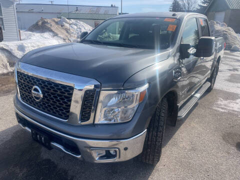 2017 Nissan Titan for sale at Strait-A-Way Auto Sales LLC in Gaylord MI