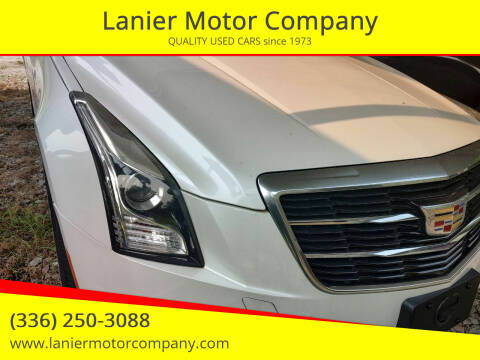 2015 Cadillac ATS for sale at Lanier Motor Company in Lexington NC