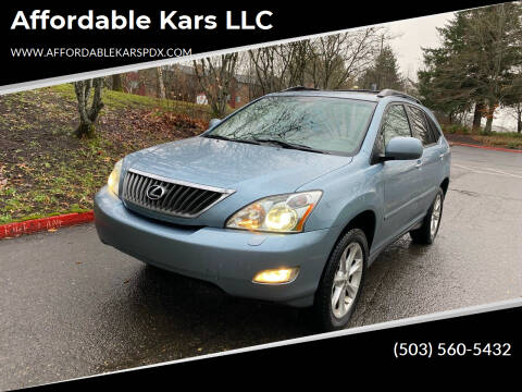 2008 Lexus RX 350 for sale at Affordable Kars LLC in Portland OR