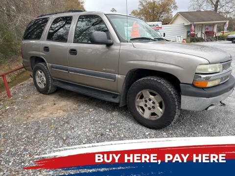 2003 Chevrolet Tahoe for sale at Yesdog Auto LLC in Silsbee TX