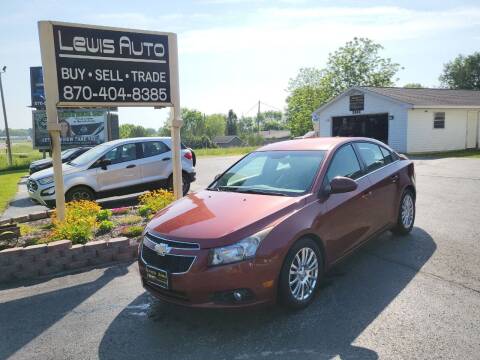 2012 Chevrolet Cruze for sale at Lewis Auto in Mountain Home AR
