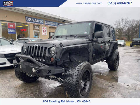 2012 Jeep Wrangler Unlimited for sale at USA Auto Sales & Services, LLC in Mason OH